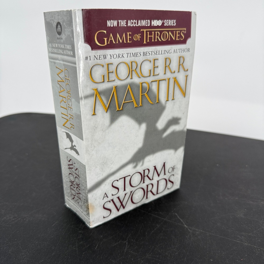 A Storm of Swords George RR Martin Game of Thrones Book 3 Paperback